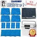アニちゃんマークのひんやり帽子最強セット【本体＋冷却ジェル＋保冷剤+クーラーボックスセット】かぶる氷枕 頭 冷や…