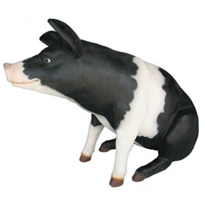 䂩ȓ؂P&B / Large Pig Pink&BlkFRP ϐ y  Oph K[ft@j`[ u CeA IuWF 