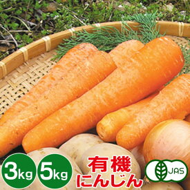 有機にんじん 3kg 5kg 有機人参 有機ニンジン 有機栽培 野菜 有機野菜 オーガニック 送料無料