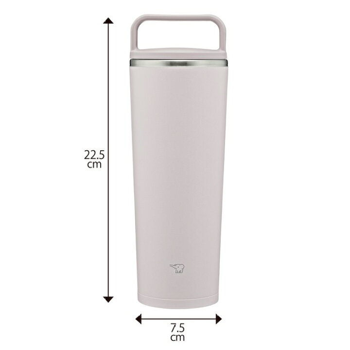 楽天市場】象印 ステンレスキャリータンブラー 400ml パウダリーピンク 