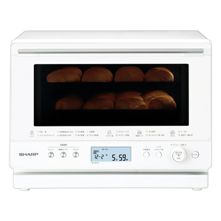 楽天市場】SHARP 過熱水蒸気オーブンレンジ RE-WF264-W 箱不良品 