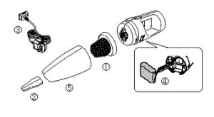 �c�C���o�[�h�H�Ɓ@HC-EB07�@�N���[�i�[ �A�t�^�[�p�[�c�@�_�X�g�P�[�X�@�}4