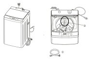 ツインバード工業　KWM-EC55、WM-EC70W、VM-EC55用 全自動電気洗濯機5．5kg　アフターパーツ　糸くずフィ…