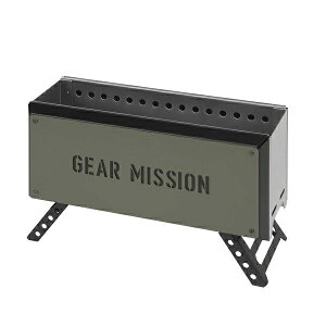 トヨトミ 二次燃焼焚火台 オリーブグリーン BF-GM1 ギアミッションシリーズ 焚火台 北海道・離島は送料別途