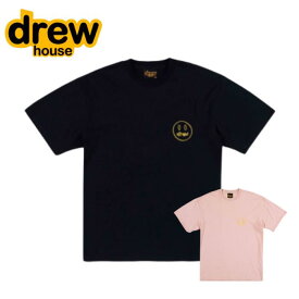 【drew house】ドリューハウス Tシャツ 半袖 Justin Bieber 男女兼用 ブラック ピンク 送料無料 [並行輸入品]