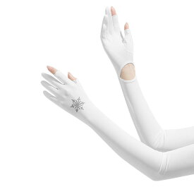 【新店セール】 uv アームカバー 冷感 接触冷感アームカバー uvカット 99% UPF50+認証済み レディース 可愛い uv対策 紫外線対策 接触冷感 uvケア アームカバー ロング 日焼け対策 通気性抜群 腕カバー 涼しい 遮光 おしゃれ 夏 父の日 ギフト
