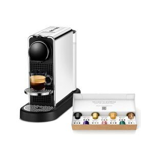 ネスプレッソ ORIGINAL カプセル式コーヒーメーカー シティズ プラチナム C ステンレススチール C140-ME-W