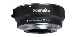 Commlite レンズマウントアダプター CM-EF-EOSM (キャノンEFマウントレンズ → キャノンEF-Mマウント変換) 電子接点付き
