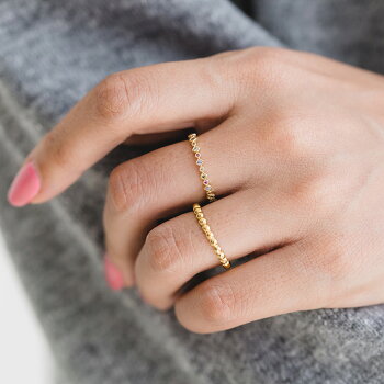 【silver925】MIXリング【指輪シルバーリングジルコニアリングアクセサリーシルバーアクセゴールドリングゴールドレディースシルバーシルバー925】