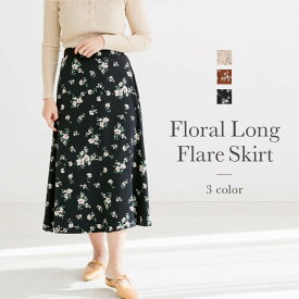 楽天市場 花柄 スカート カラーブラウン レディースファッション の通販