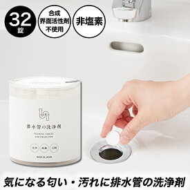 木村石鹸 クラフトマンシップ 排水管の洗浄剤 4g×32錠