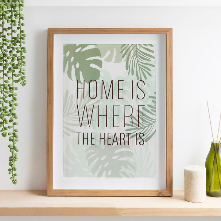 楽天市場 メッセージガラス付きモンステラ アートフレーム アートパネル リーフパネル ウォールアート ウォールパネル おしゃれ インテリア グリーン ナチュラル ボタニカル モンステラ 西海岸 ハワイ 英語 メッセージ 男前 生活雑貨のネットショップelements