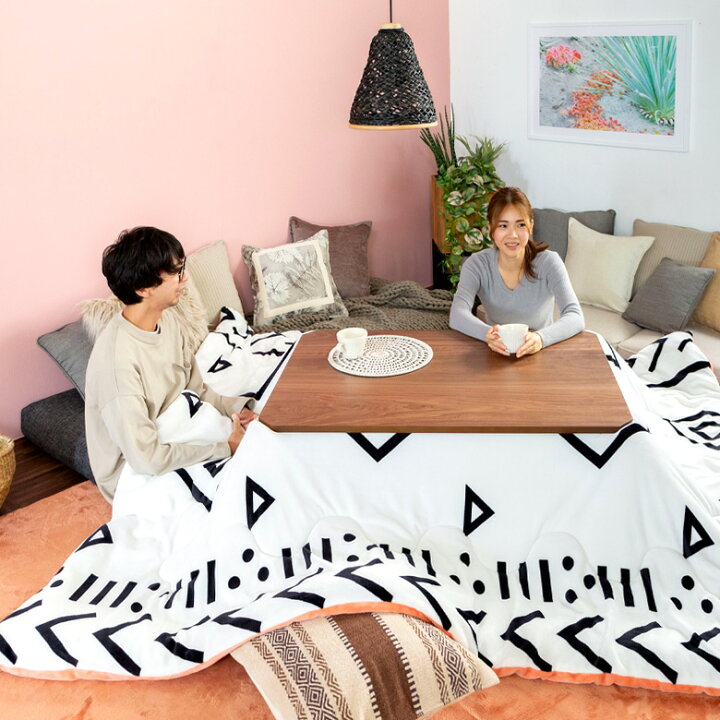 楽天市場】こたつ テーブル 長方形 105×75cm 高さ38cm こたつ本体 