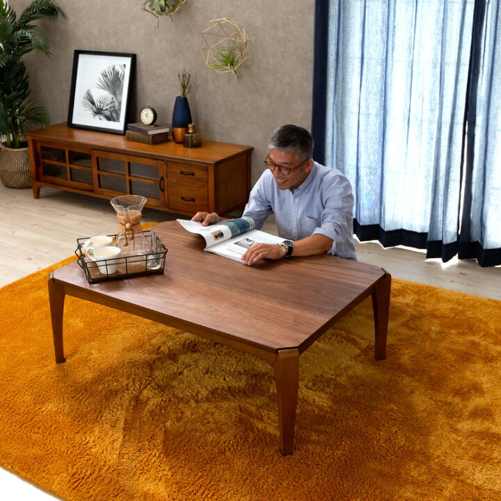 楽天市場】こたつ テーブル 長方形 105×75cm 高さ38cm こたつ本体 