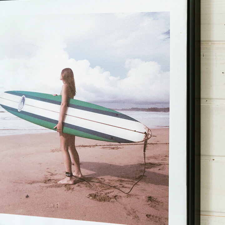 楽天市場】在庫限り フレームアート アートフレーム サーフィン 海  