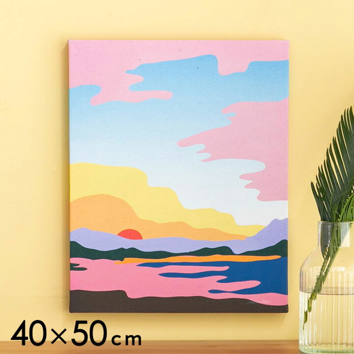 楽天市場】在庫限り アートパネル 風景 キャンパス パネル 約 W 40cm D  