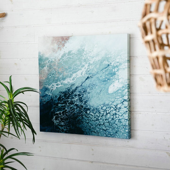楽天市場】アートパネル Deep sea 深海 キャンバス アート 幅50cm 高さ 