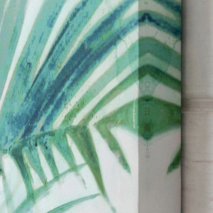 楽天市場 アートパネル Tropical Leaves 南国の葉 キャンバス アート 幅45cm 高さ60cm 長方形 絵 抽象画 ウォールデコレーション 壁掛け イラスト ボタニカル ヤシの木 パームリーフ 葉っぱ グリーン おしゃれ モダン 北欧 韓国 韓国インテリア 海外インテリア