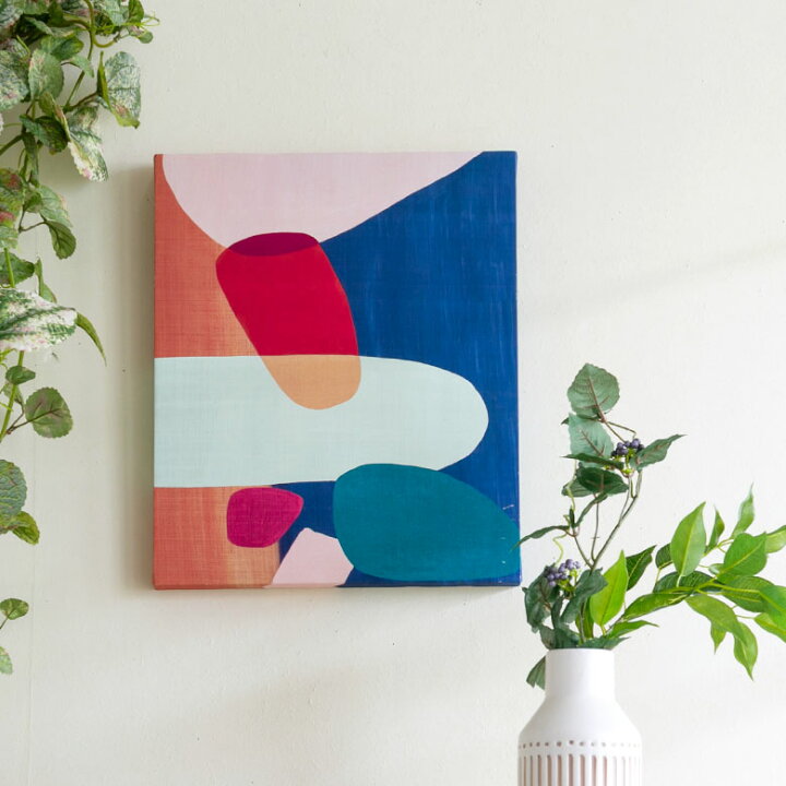 楽天市場】アートパネル Pop colors ポップカラーズ キャンバス アート  