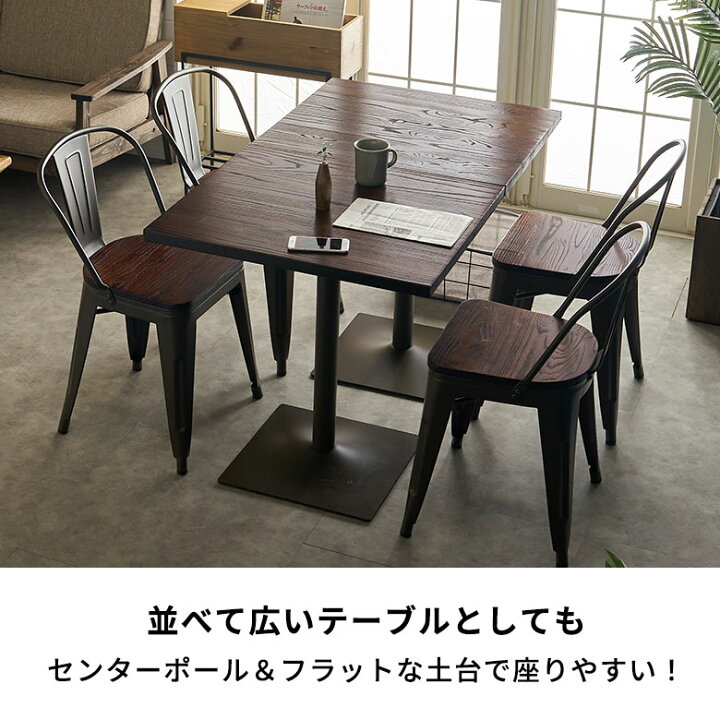 楽天市場】テーブルセット カフェテーブルセット 3点 チェア 2脚 