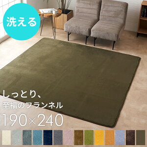 ホットカーペットカバー 3畳 洗える ラグ ラグマット 薄手 フィブレ 45×180 190×190 190×240 床暖房対応 カーペット フランネル ロングマット ラグカーペット 滑り止め おしゃれ 北欧 インテリア