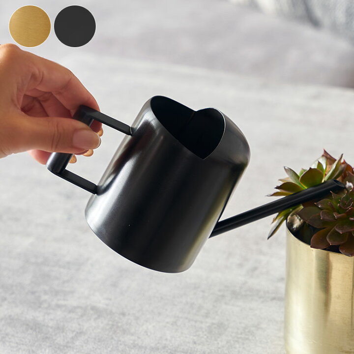 ステンレス じょうろ 細口 ジョウロ 小さい 270ml ガーデニング 水差し 観葉植物 水やり 園芸用品 W17.4×D7.5×H9.4cm 小さめ  ジョーロ 屋外 植木鉢 シンプル 水さし コンパクト 北欧 インテリア 雑貨 西海岸インテリア サーフスタイル カリフォルニアスタイル ... じょうろ おしゃれ 大容量 小型 ガーデニング ジョウロ 園芸用 水差し ステンレス注ぎ口 室内 屋外 花 観葉植物 水やり