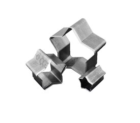 レザークラフト 型抜き ポンチ 星型 3サイズセット