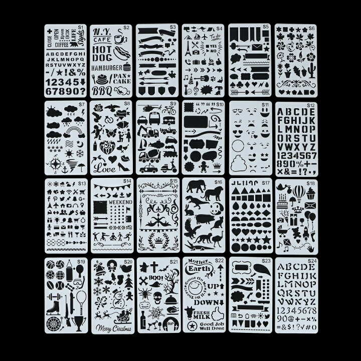 楽天市場 Diy 描画テンプレート ステンシルシート スクラップブッキング テンプレート 子供 学校 アルバム 絵図 手帳用に 塗り絵 絵描き道具 クリスマス 雑貨エスポワール 楽天市場店