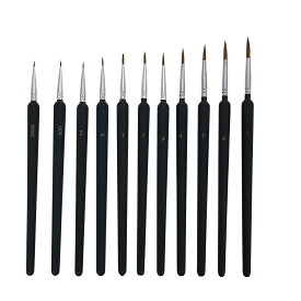 面相筆 塗装筆 超極細 細筆 極細 セット プラモデル ペイント ブラシ 模型用 水墨画 フィギュア