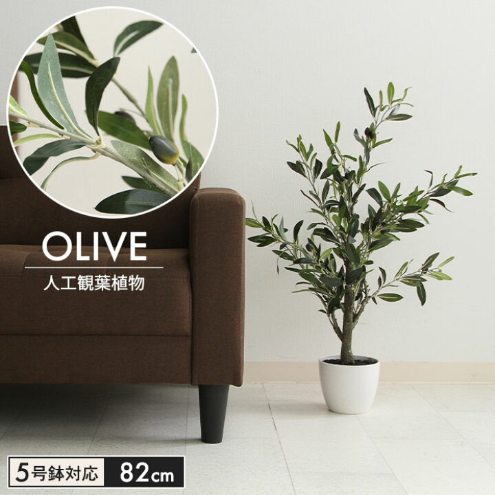 楽天市場 在庫処分セール 観葉植物 人工 フェイクグリーン オリーブ 高さ cm 5号鉢対応 人工 造花 フェイク グリーン シンプル オフィス おしゃれ 観葉 植物 鉢植え インテリア 大型 高い 大きい 室内 鉢 お手入れ 不要 間仕切り 目隠し リビング ザッカーグplus