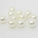 【300個パック】穴あき アクリル パール【外径 5mm】【アイボリー 色】sgy-1291-300p (手芸用パーツ 手芸 手芸材料 パーツ ハンドメイド 材料 素材 パールストーン デコ デコパーツ オフホワイト ホワイト 白 業務用 小さい 小さめ ミニ 粒 大量 大容量）