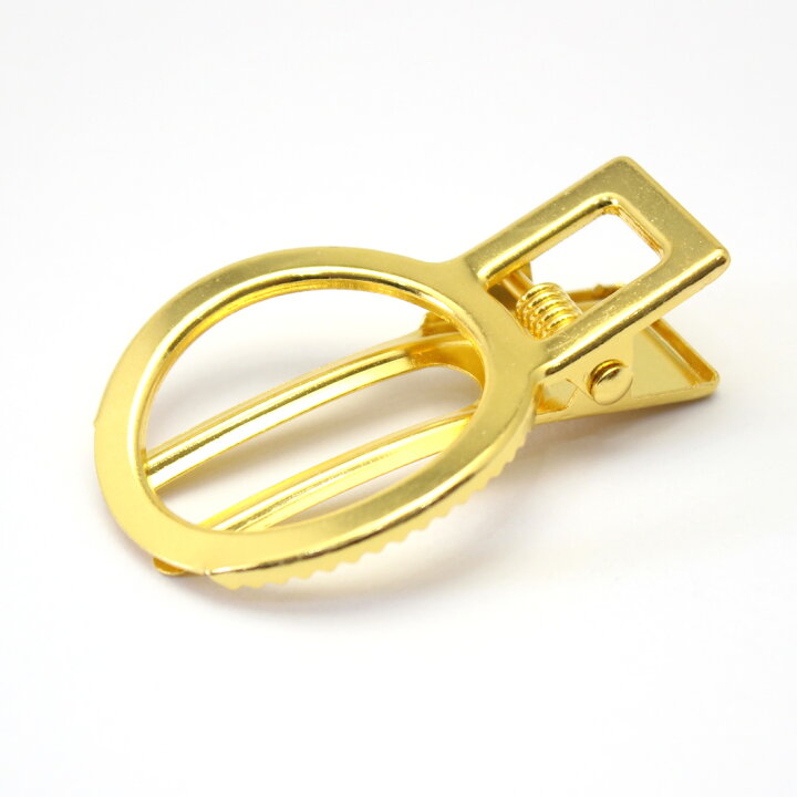 楽天市場】【業務用 20個パック】円形 穴あき ヘクリップ [金色][50mm 