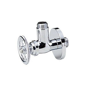 essence アングル止水栓 理化型 クローム