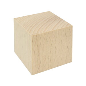アートブロック 立方体 50x50x50mm 1AB 木材 工作材 DIY 材料 素材 パーツ ブロック 積み木 積木 つみき 模型