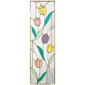 ステンドグラス ピュアグラス SH-C46 パネル 窓枠 おしゃれ アンティーク ガラス ランプ シート 照明 北欧 取り付け DIY ドア 窓 リビング 浴室 玄関 日除け 目隠し 室内 屋内 ステンドガラス 送料無料