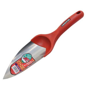 チキチ ステンレスパワースコップ シャープ 藤原産業 園芸用品 シャベル ショベル ガーデン ガーデニング 農業 庭づくり 庭園 造園 鉢植え 寄せ植え 移植 プランター 花壇 畑 家庭菜園 土工