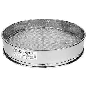 藤原産業 ステンレス土フルイ 37cm 藤原産業 園芸用品 ツール 篩 ふるい 網目 軽量 選別 家庭用 ガーデニング 家庭菜園 用土 腐葉土 用品 用具 道具 器具 グッズ 通販 ホームセンター