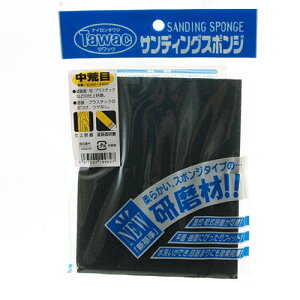 タワック サンディングスポンジ 中荒目 #240-#600 藤原産業 紙やすり 耐水ペーパー 水研ぎ 塗面 下地 塗装 剥がし さび サビ 錆 汚れ 落とし 木材 プラスチック プラスティック パイプ 製作 DIY