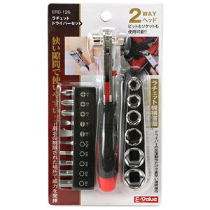 E-Value ���`�F�b�g�h���C�o�[�Z�b�g ERD-126 �����Y�� �H�� �c�[�� �~�j �Z�p �v���X �}�C�i�X �\�P�b�g �X�p�i ���]�� PC �Ɠd �Ƌ� �g�ݗ��� ���� �����e�i���X ���� �p�� �p�i �O�b�Y