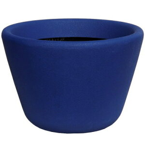 大型鉢カバー ランプ 60型 ダークブルー 60×H41.5cm【グラスファイバー鉢カバー 植木鉢 プランター FRP 大和プラ販 ヤマトプラスチック 4903266725730】