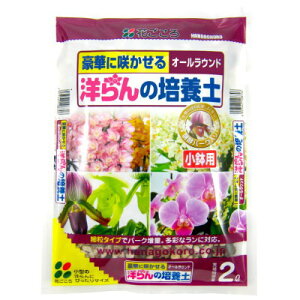 用土 洋らんの培養土(小鉢用) 2L【花ごころ 4977445108706】