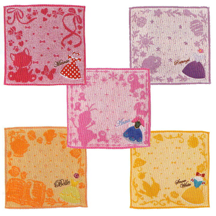 楽天市場 あす楽 ディズニー プリンセス ミニタオル タオルハンカチ キャラクター 高級 タオル ハンカチ 綿100 ポケットタオル ウォッシュタオル ハンドタオル 上質 良質 ミニー ラプンツェル アナ雪 ベル 白雪姫 かわいい おしゃれ 内祝い おめでとう お返し