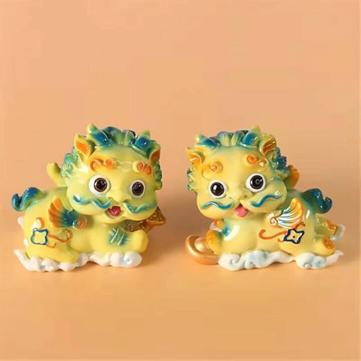 楽天市場】貔貅ひきゅう装飾品 麒麟の置物 可愛い 工芸品 置物 運気UP 