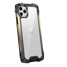 【処分特価】 iPhone 12 / 12 Pro 背面ケース ケース カバー 高品質 金属製5m 落下防止 クリア 透明 シンプル スタイリッシュ かっこいい