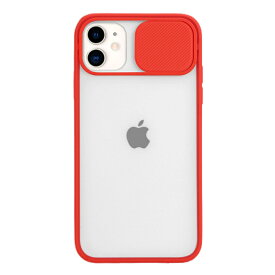 【処分特価】 iPhone 11 Pro 背面ケース ケース カバー スライドカメラプロテクター 透明 クリア 半透明 マット 耐衝撃 カメラレンズカバー シンプル 可愛い