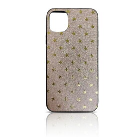 【処分特価】 iPhone 7/8/SE2(2020)/SE3(2022) 対応 背面ケース ケース カバー 保護 キラキラ 光沢 ゴールド 星 スター シンプル カラーバリエーション ローズゴールド