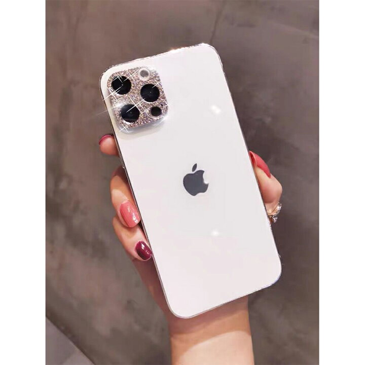 楽天市場】iPhone13 カメラレンズカバー ラインストーン iPhone13mini  