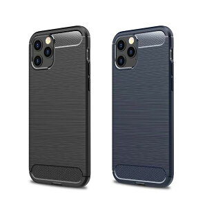 iPhone12 iPhone12mini iPhone12Pro iPhone12ProMax �Ή� �P�[�X �J�o�[ �w�ʃP�[�X brushed tpu case �\�t�g�P�[�X TPU�f�� �J�[�{���t�@�C�o�[�� �u���b�V���h���^���� �ϏՌ� �u���b�N �l�C�r�[