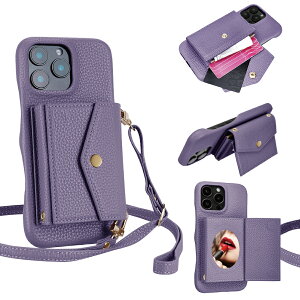 iPhone17ProMax �V�����_�[�P�[�X iPhone �V�����_�[ �A�C�t�H��17�v���}�b�N�X 17 Pro Max �P�[�X �J�o�[ PU���U�[ �J�[�h�|�P�b�g �J�[�h���[ �~���[�t��