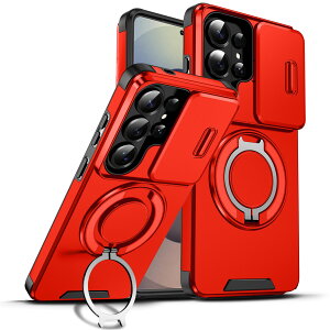 Galaxy �w�ʃP�[�X �����O�X�^���h �L�b�N�X�^���h Galaxy S26 S26Ultra S26+ S26Plus S25 S24 �Ή� �ԍڃz���_�[�Ή� �����Y�J�o�[ �J�����J�o�[ �c�u�� ���u��